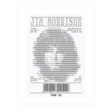 Receipt Art Jim Morrison (Print Only) thumbnail