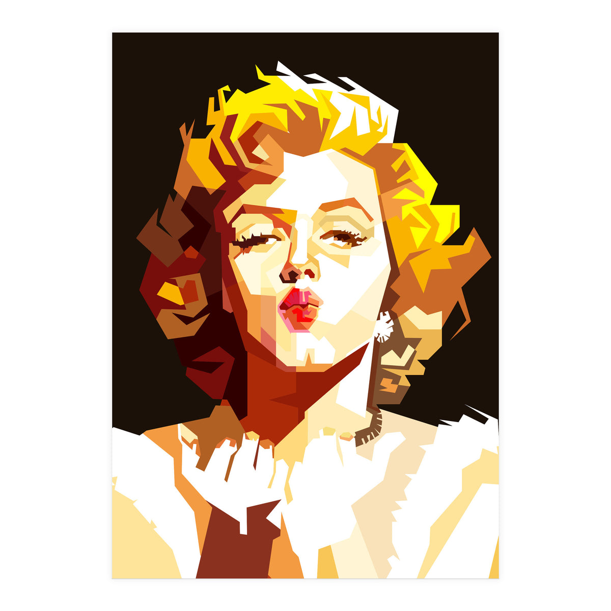Marilyn Monroe Vintage Illustration Trending Now (Print Only)