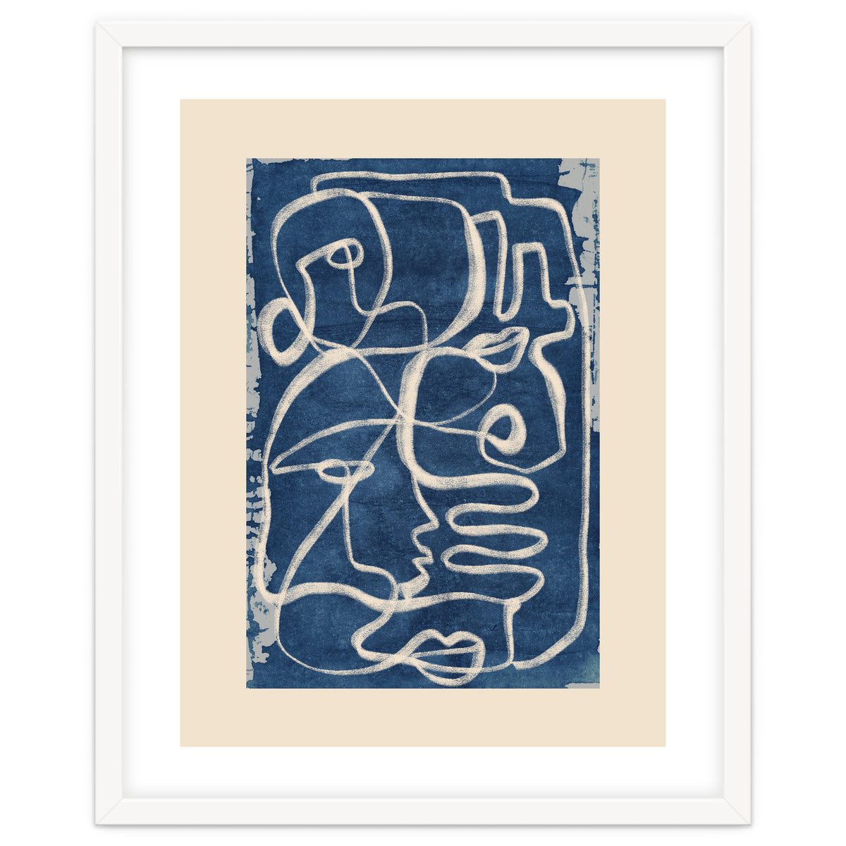 Bound By Line (indigo)
