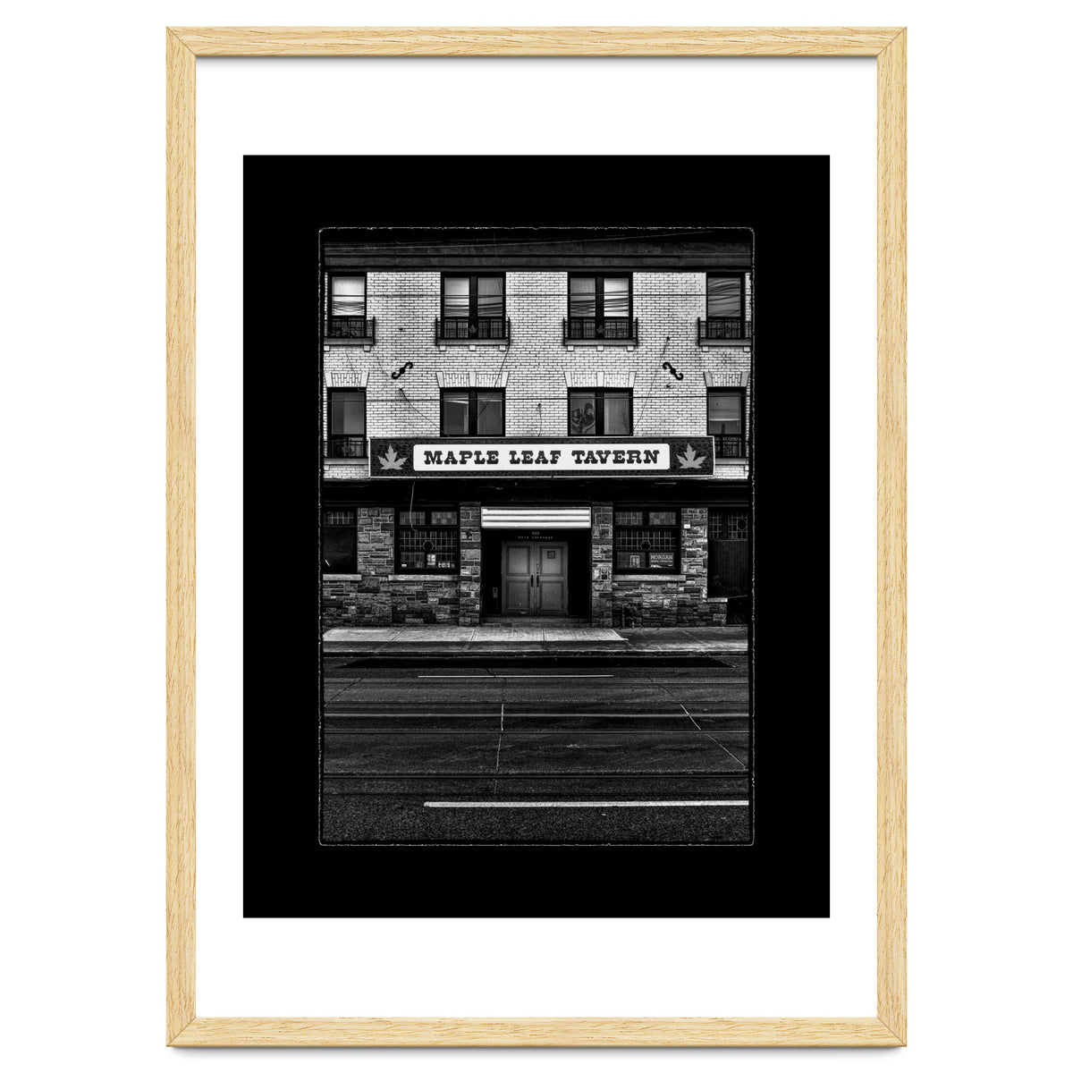 Maple Leaf Tavern No 1 with Border