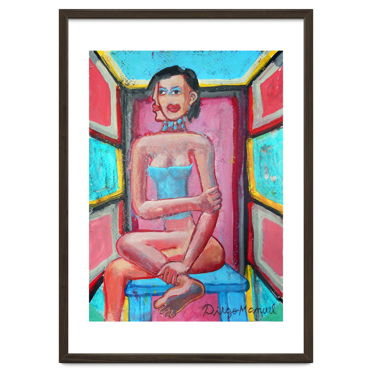 Mujer En La Silla 19