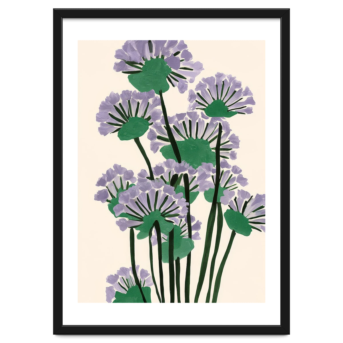 Modern Lavender Garden