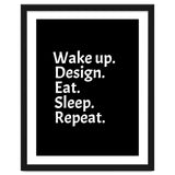 Wake Up Design Eat Sleep Repeat thumbnail