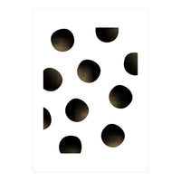 Dusted Black Polka (Print Only)