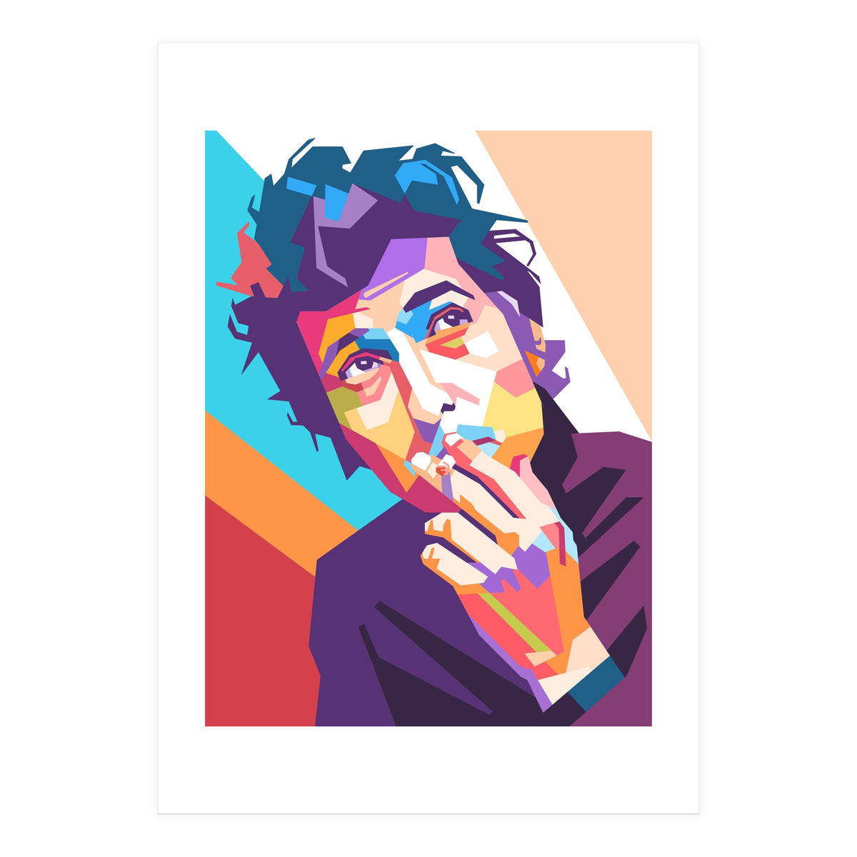 Bob Dylan art (Print Only)