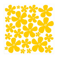Yellow Flowers Pattern (Print Only)