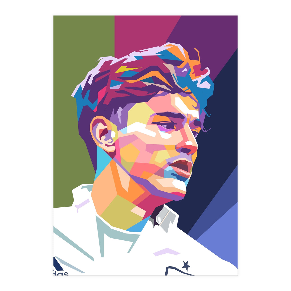 Gavi pop art portrait (Print Only)