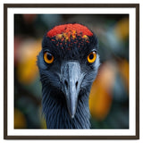 Close Up Of A Strikingly Beautiful Bird Face thumbnail