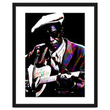 Lightnin' Hopkins American Country Blues Musician legend Colorful Art thumbnail