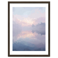 Ethereal Misty Lakeside at Dawn