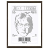 Receipt Art John Lennon thumbnail