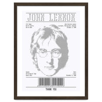 Receipt Art John Lennon