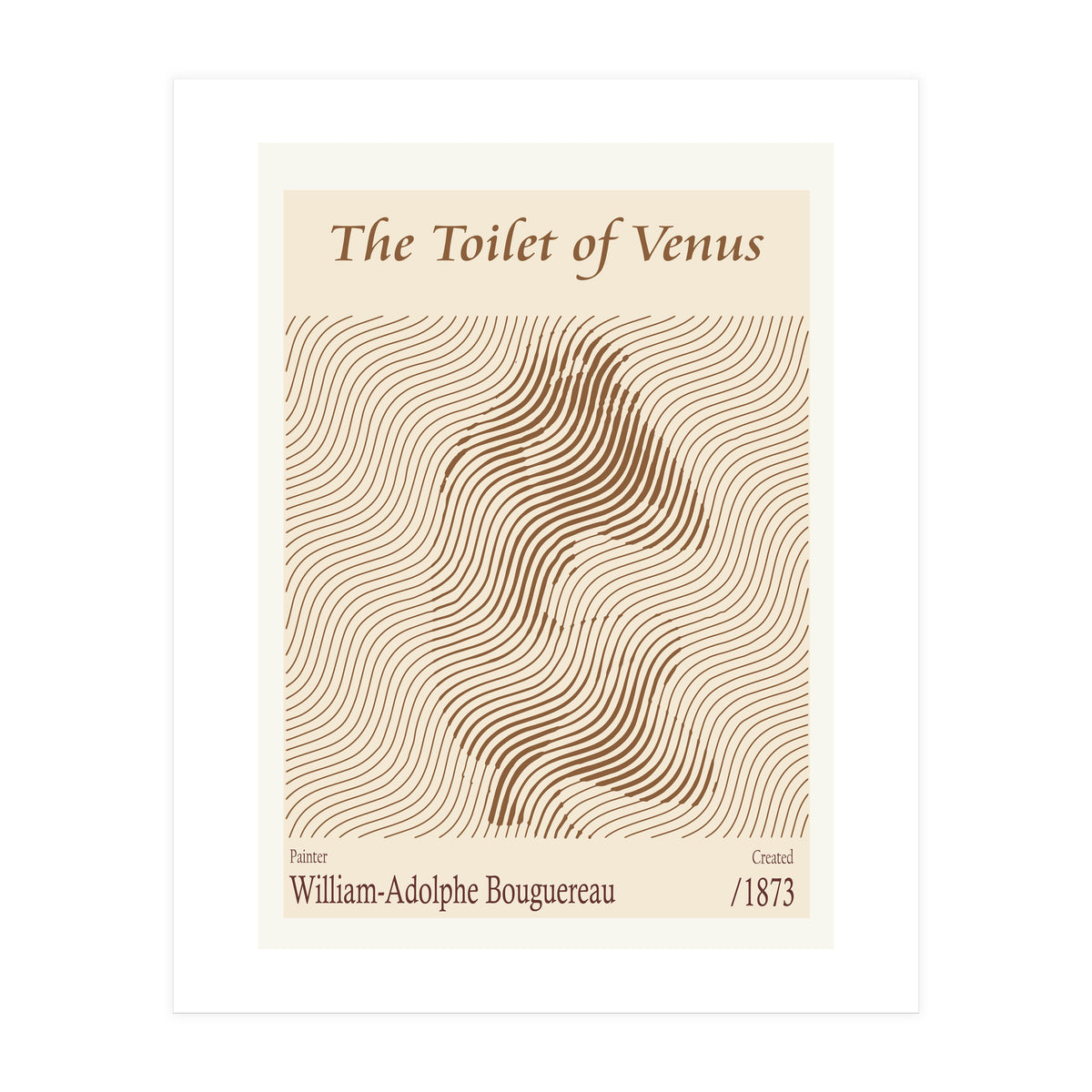 The Toilet Of Venus – William Adolphe Bouguereau (1873) (Print Only)