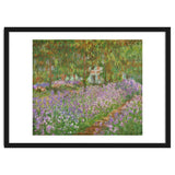 Le jardin a Giverny. Oil on canvas. thumbnail