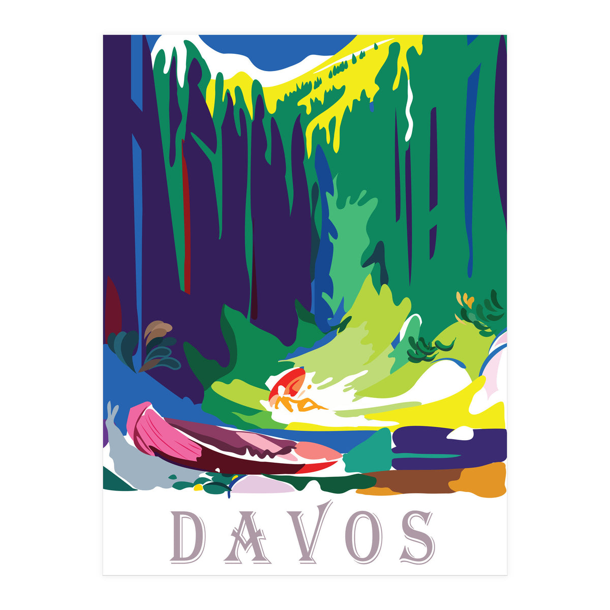 Davos on Summer (Print Only)