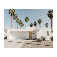 Palm Springs Modernist Home, Mid-Century Architecture Photography, Desert Minimalism (Print Only)