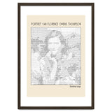 Portret Van Florence Owens Thompson (ascii Art) thumbnail