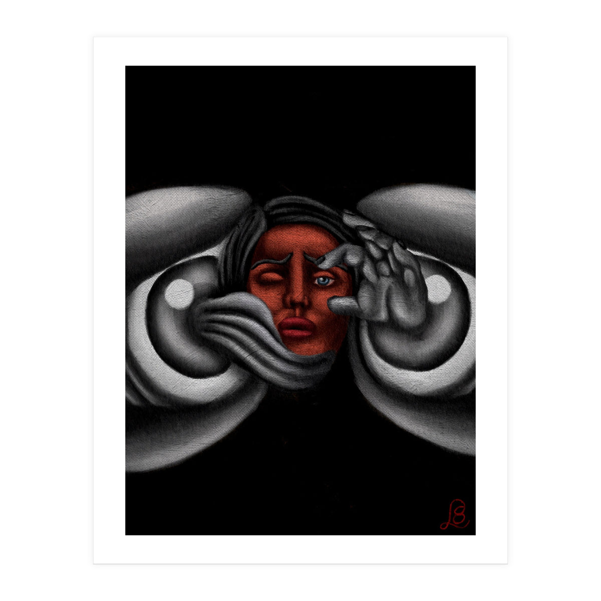 "watch your nightmares while you're awake" (Print Only)