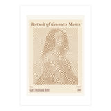 Portrait Of Countess Monts (1846) – Carl Ferdinand Sohn (german, 1805 1867) (Print Only) thumbnail