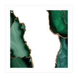 Emerald & Gold Agate Texture 15 (Print Only) thumbnail