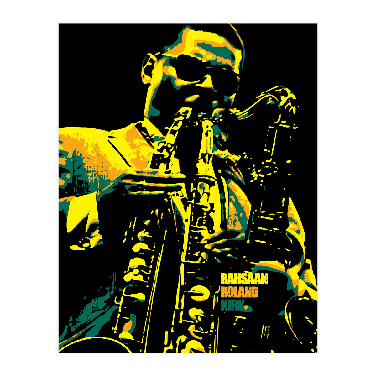 Rahsaan Roland Kirk v3 (Print Only)
