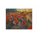 The red Vineyard at Arles,1888. Canvas,73 x 91 cm. (Print Only) thumbnail