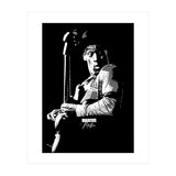 Marcus Miller American Music Legend in Grayscale (Print Only) thumbnail