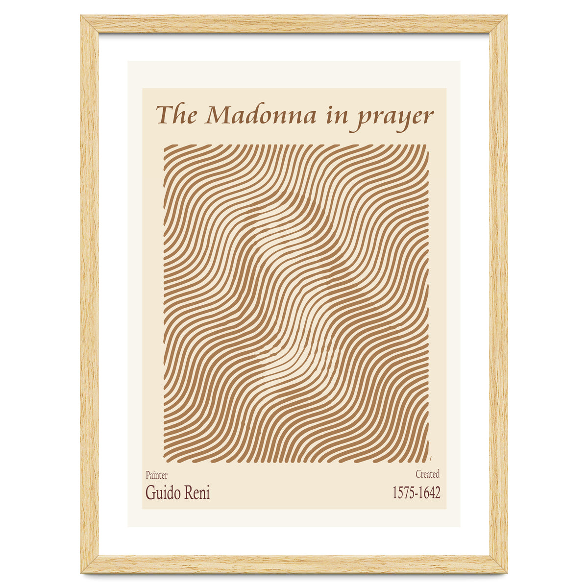 The Madonna In Prayer by Guido Reni