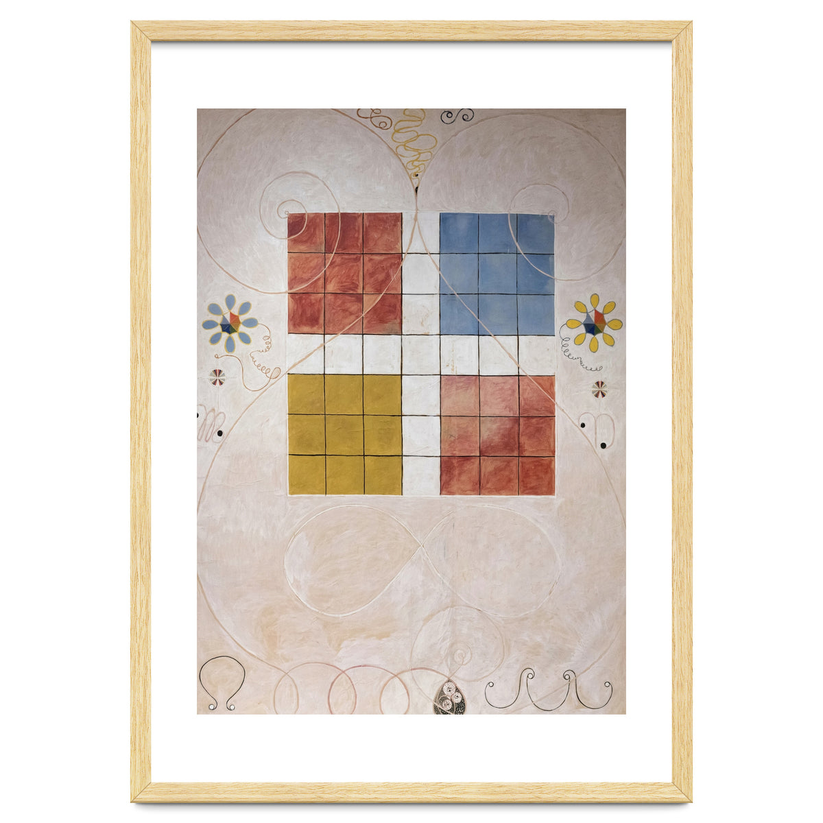 Hilma af Klint - The Ten Largest No 10 Old Age Abstract Spiritual Art