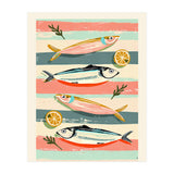 Sardines On Stripes (Print Only) thumbnail