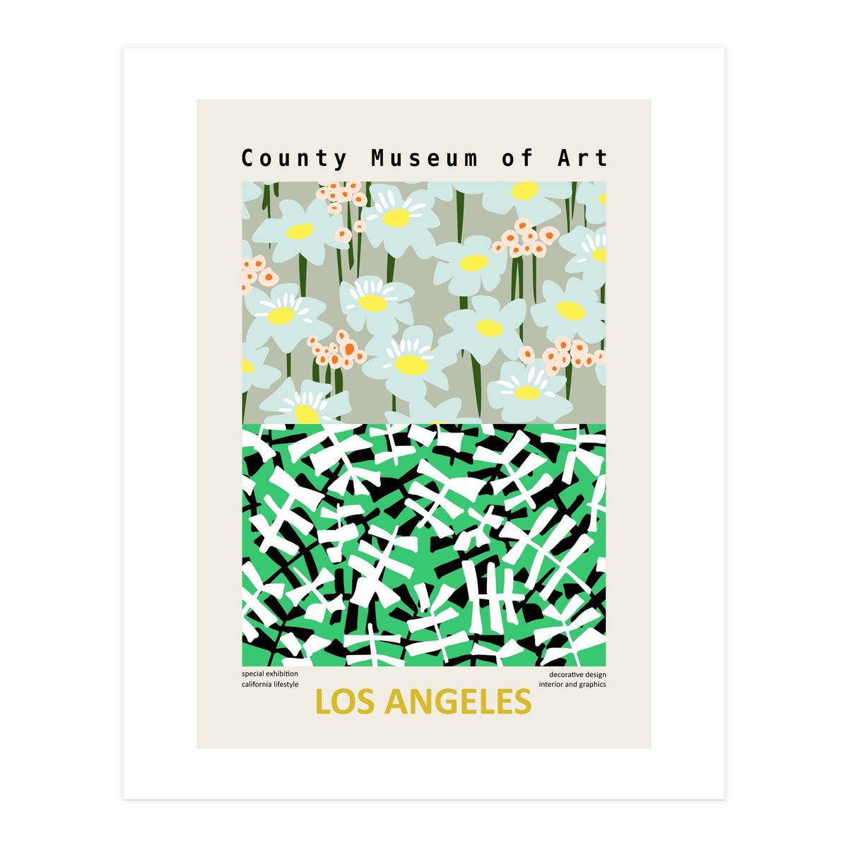 County Museum of Art Los Angeles (Print Only)