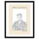 Portrait Of Doctor Felix Rey (ascii Art) thumbnail