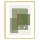 GREEN WATERCOLOR SHAPES NO.2 thumbnail
