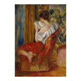 La liseuse-reading woman, around 1900. Oil on canvas, 56 x 46 cm. (Print Only) thumbnail