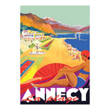 Beach at Annecy Lake, France (Print Only) thumbnail