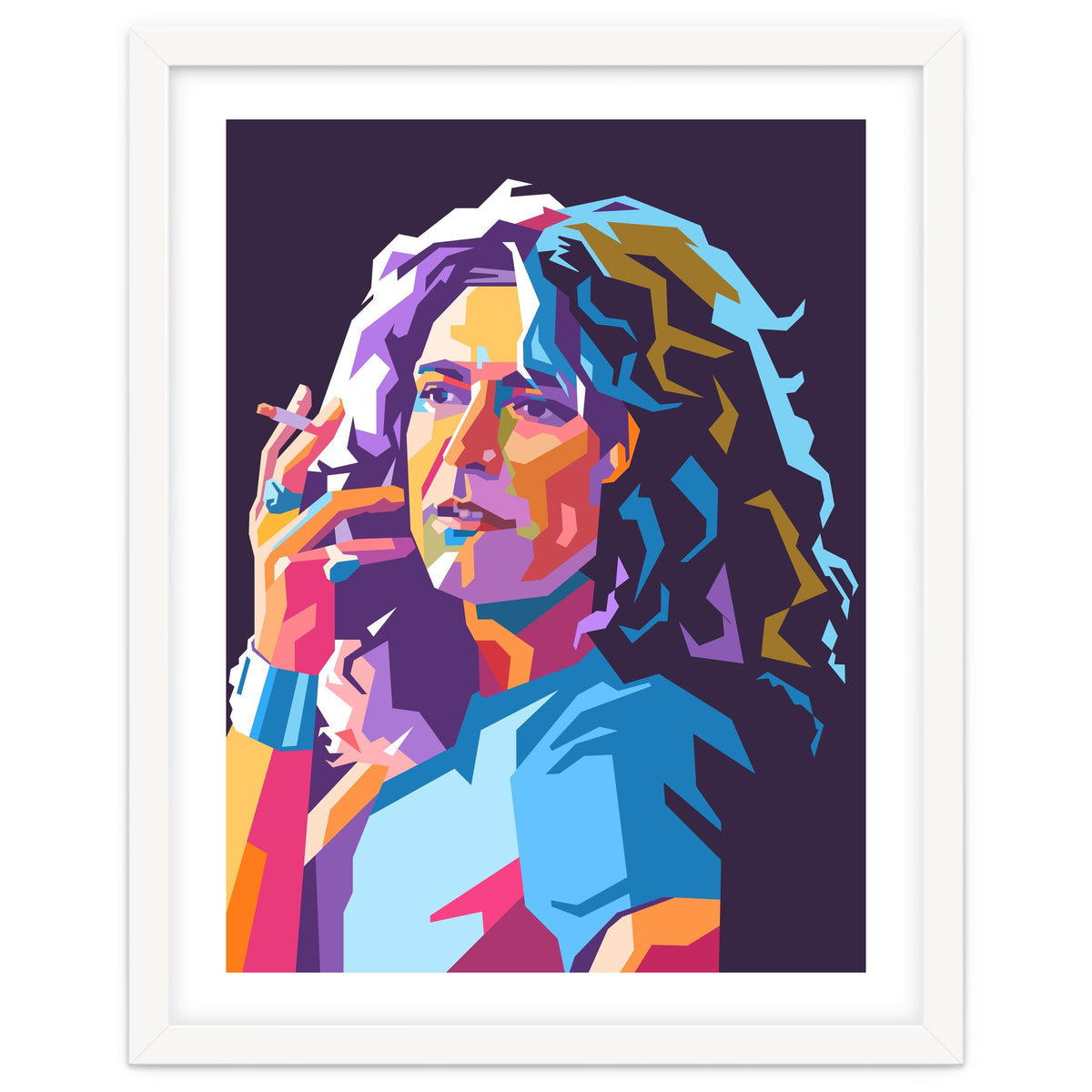 Robert Plant wpap art