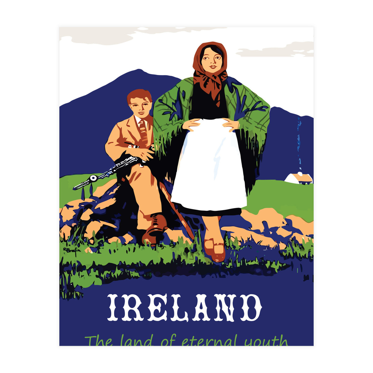 Ireland, the Land of Eternal Youth (Print Only)
