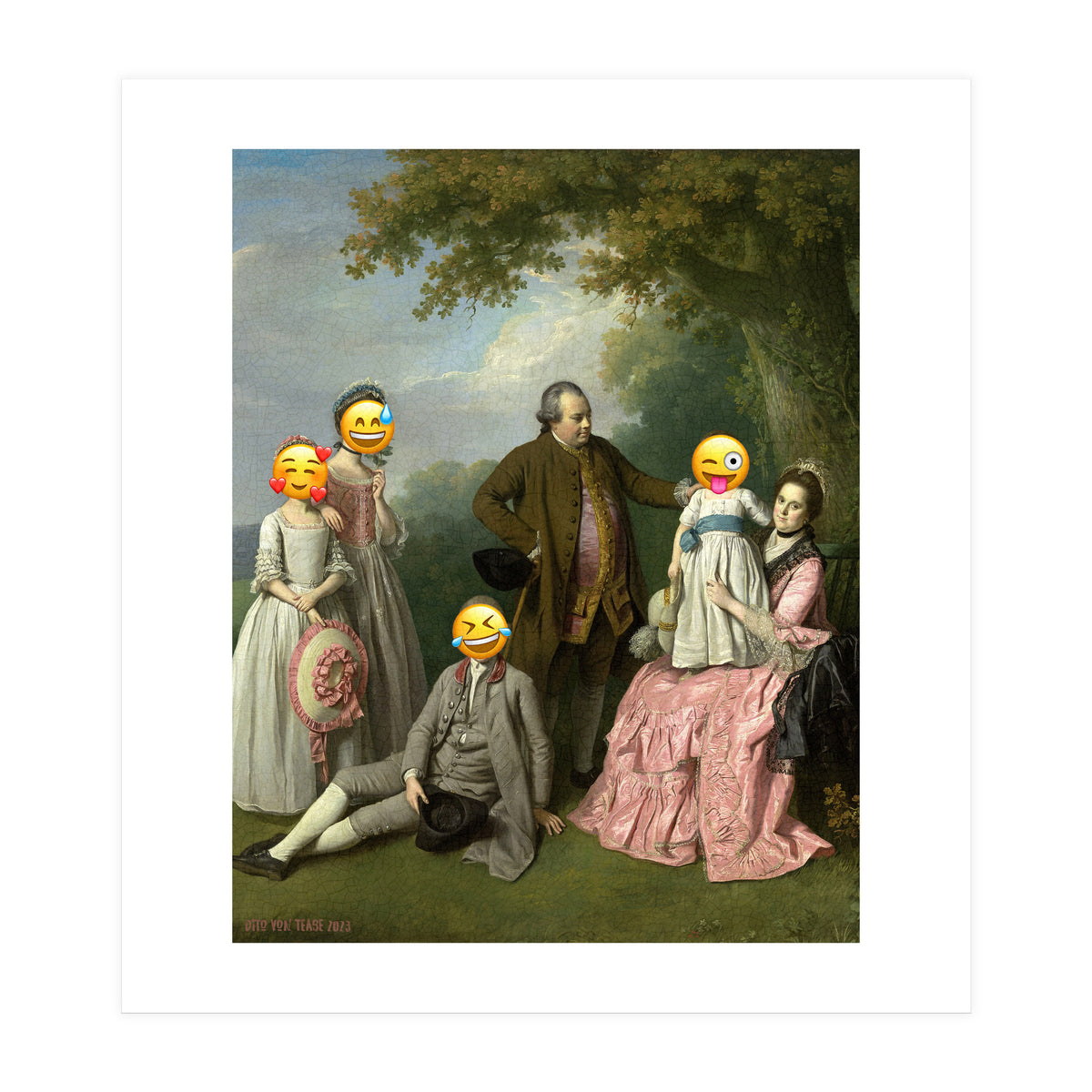 Emoji painting 1 (Print Only)