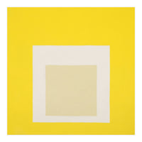 JOSEF ALBERS - HOMAGE TO THE SQUARE YELLOW WHITE (Print Only)