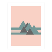 Peak Pink & Greys (Print Only)