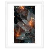 Ethereal Glowing Flora: Abstract Translucent Petals thumbnail