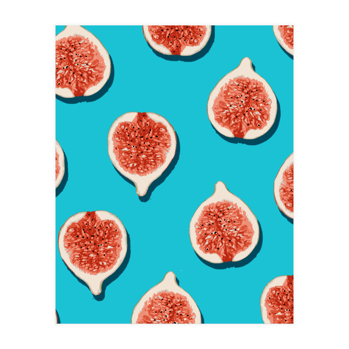 Fig Lover #society6 #decor #buyart (Print Only)