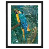 Macaw in the jungle thumbnail