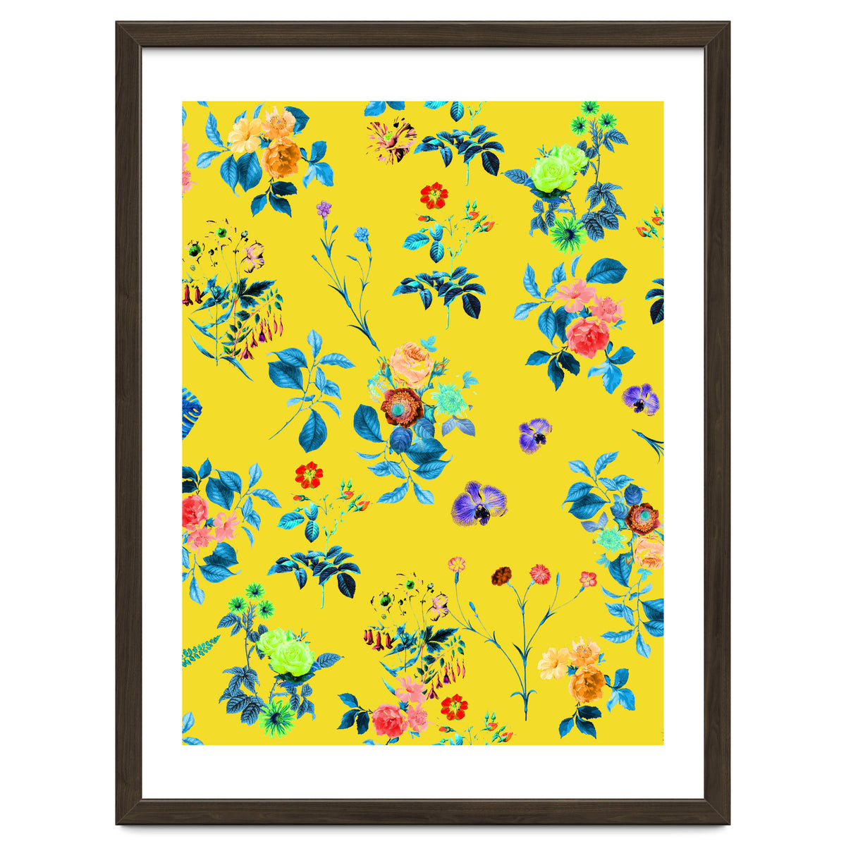 Floral Shower || #society6 #decor #buyart