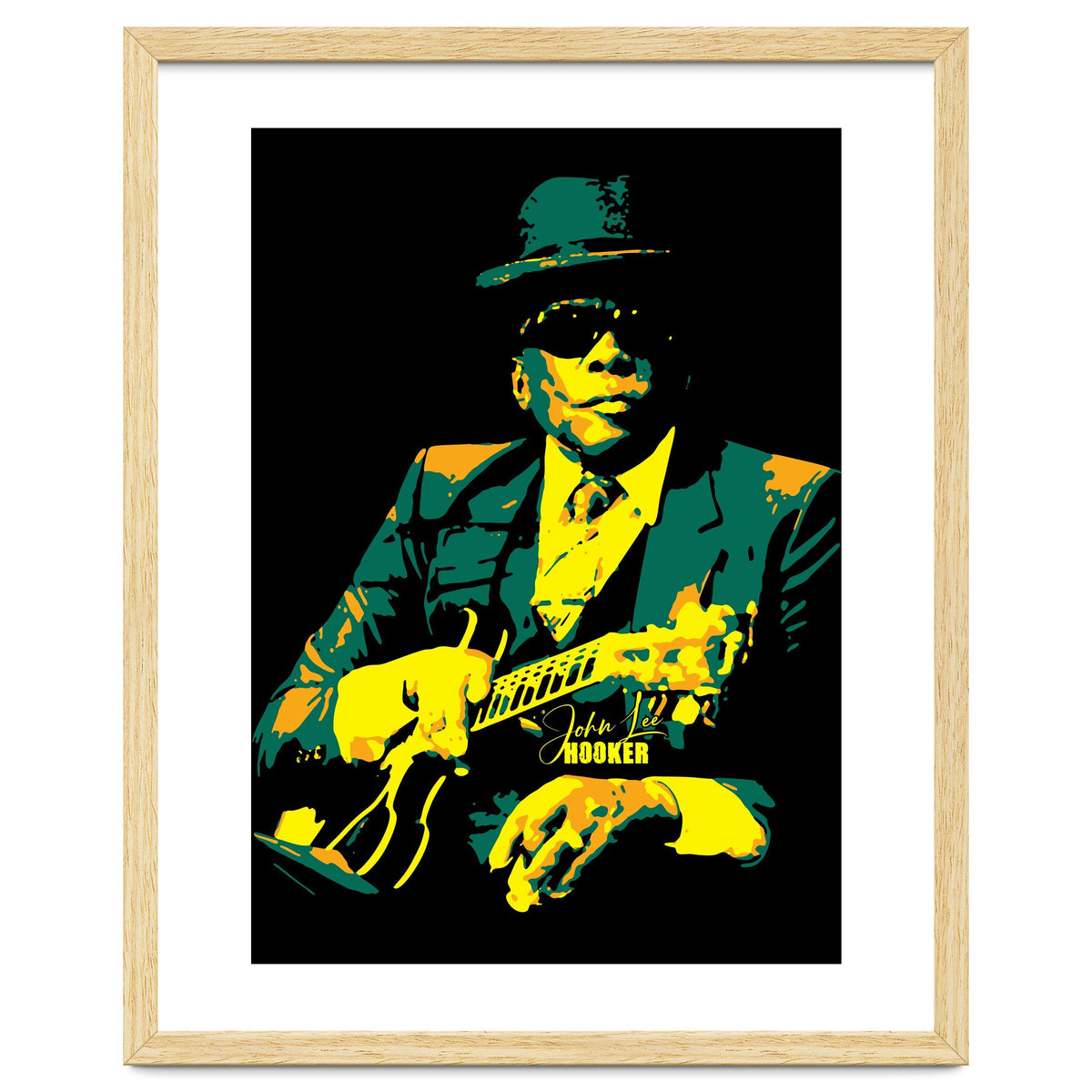 John Lee Hooker American Blues Guitarist