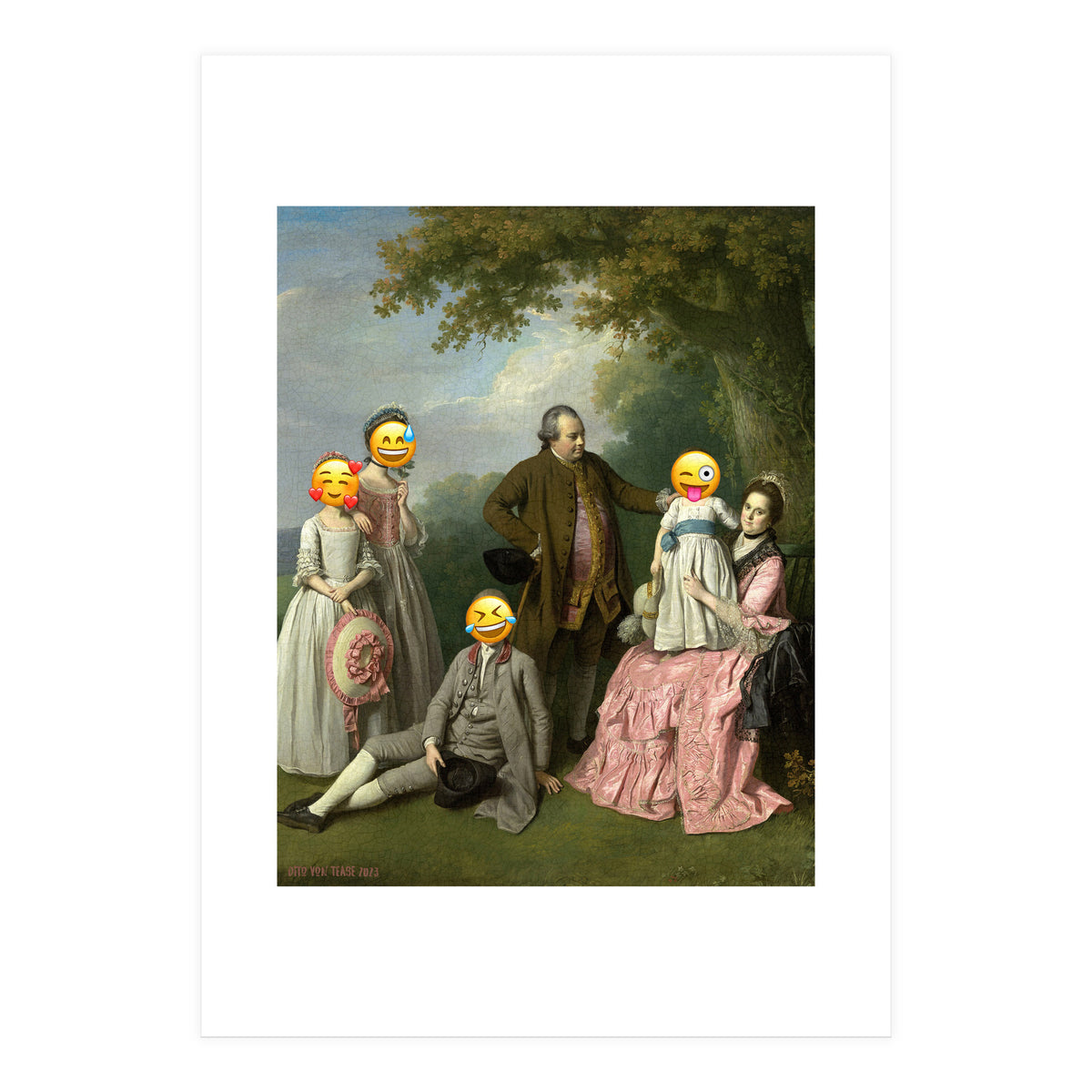 Emoji painting 1 (Print Only)