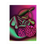 Sleepy Among The Berries And Cherries  (Print Only) thumbnail