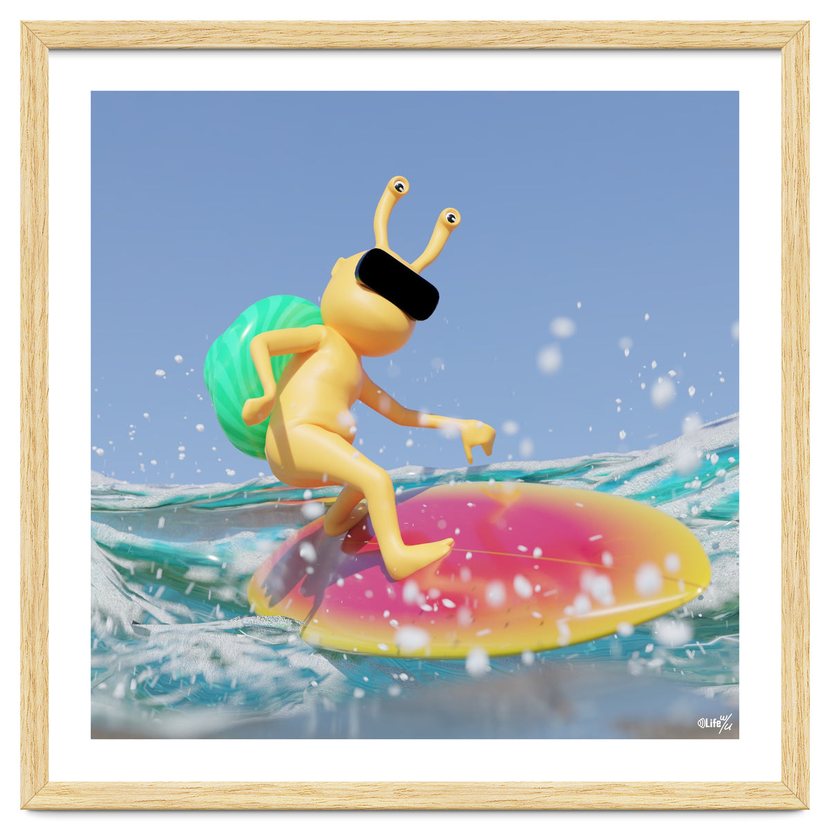 Surfing - angle #2 (Lwuba 043 Salt Proof Surfing 02)