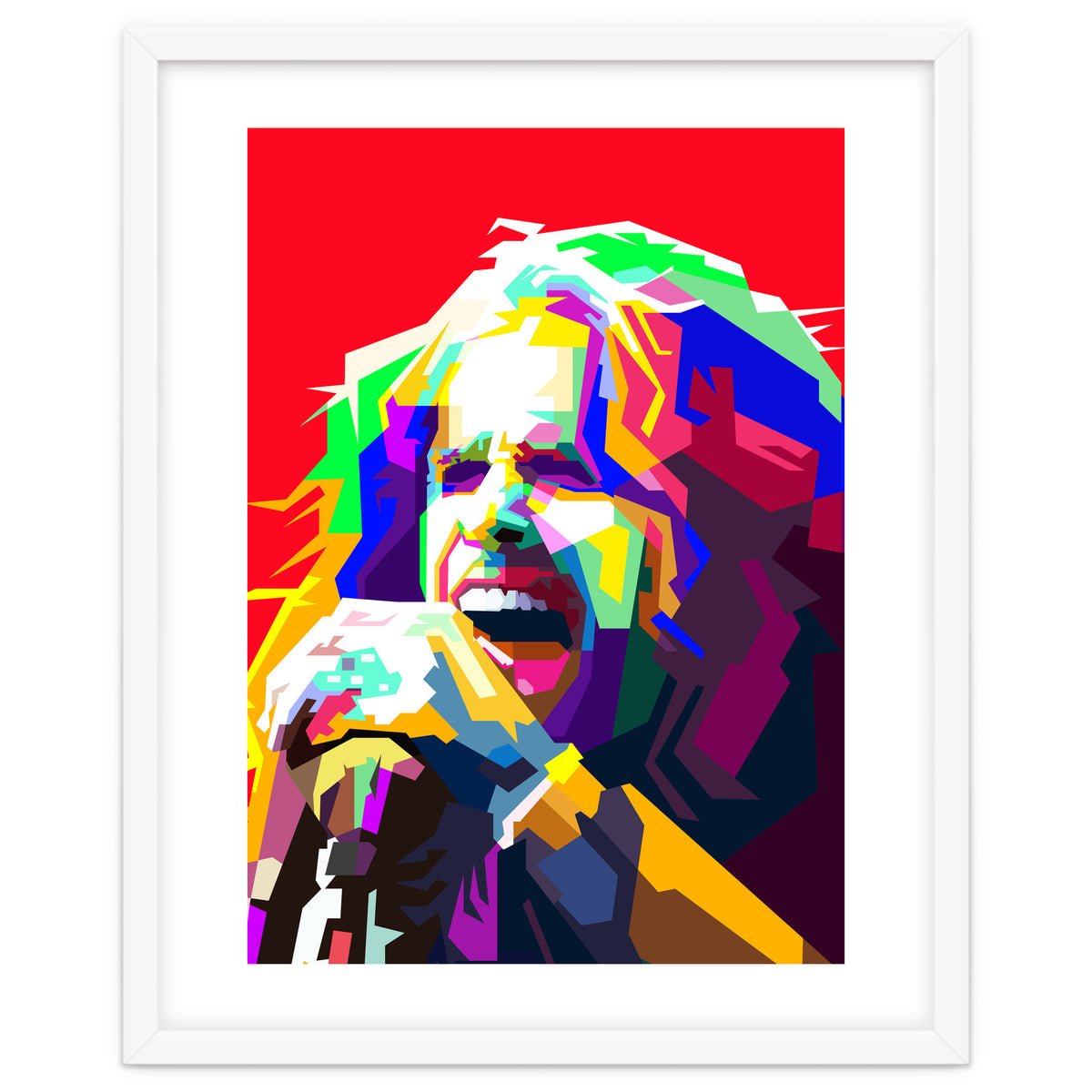 Steven Tyler Aerosmith Singer Classic Rock WPAP Style Illustration Trending Now