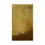 Dog, half submerged. One of the " from the Quinta del Sordo, Goya's house.1819-1823. (Print Only) thumbnail